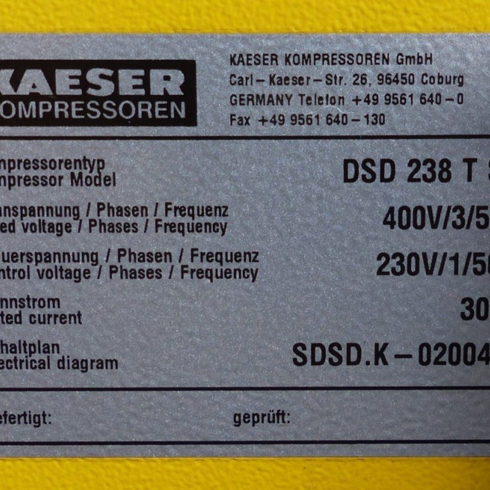 010658 Kaeser DSD 238 T SFC DSD238TSFC 06