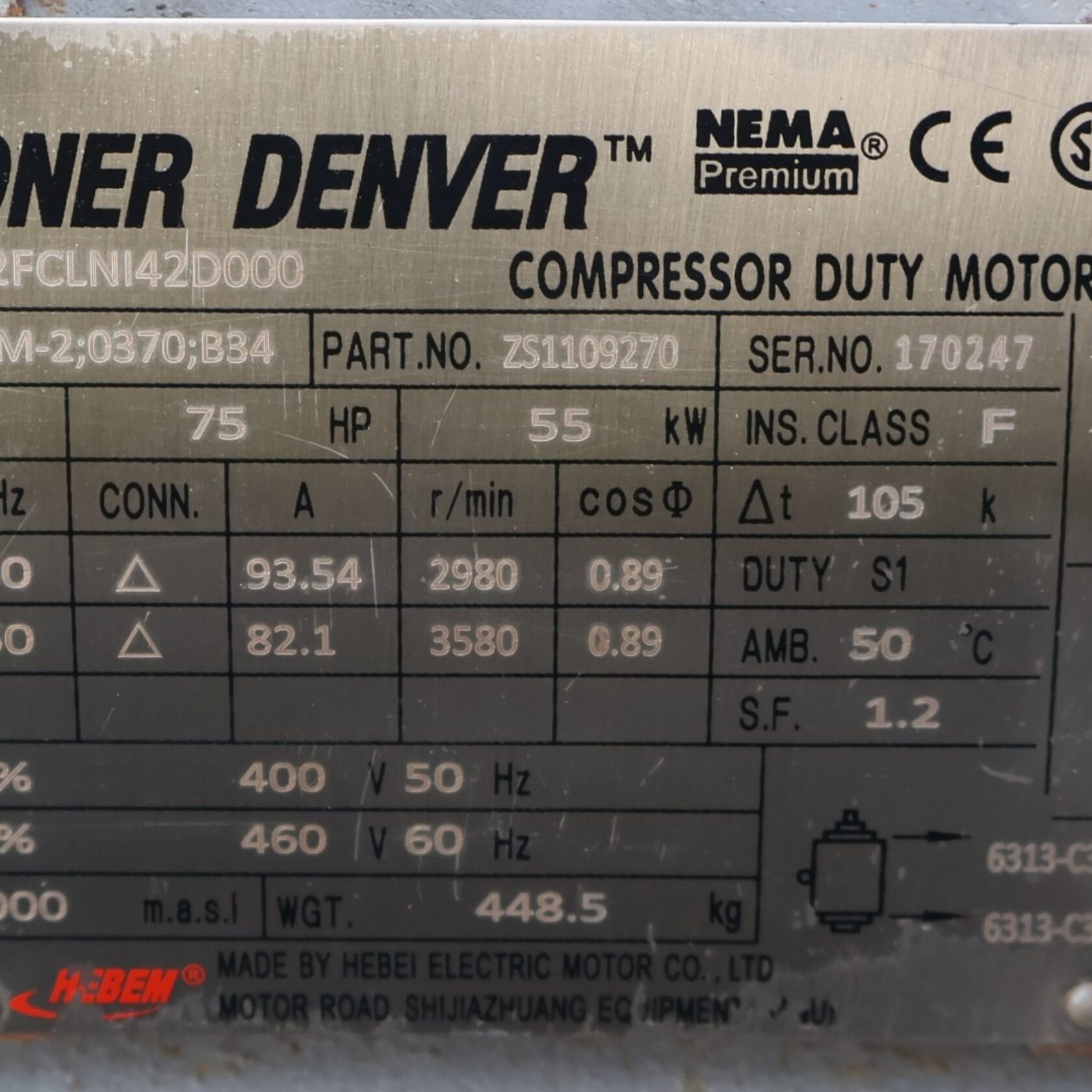 010899 CompAir L 55 L55 10