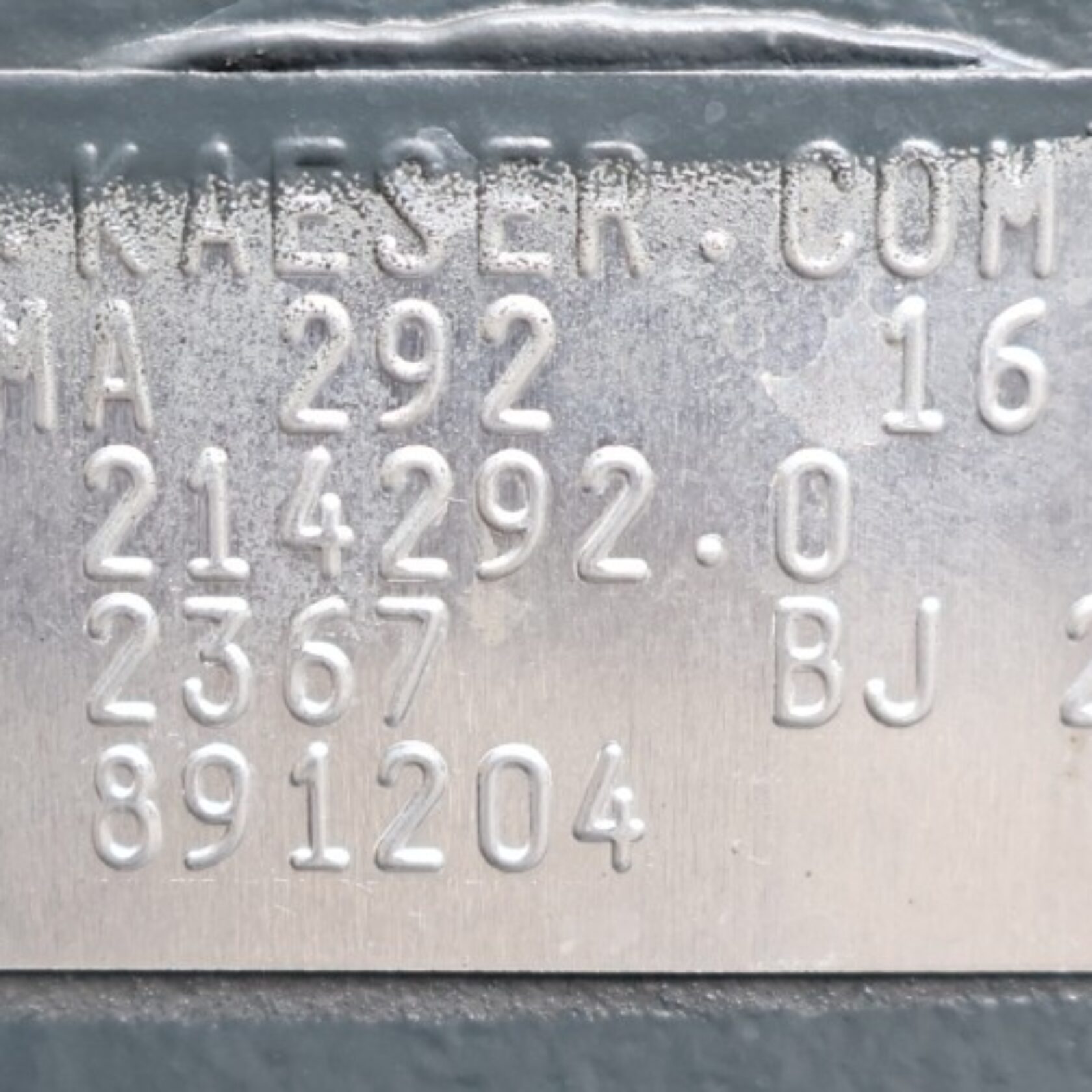 010936 Kaeser CSDX 165 SFC CSDX165SFC 12