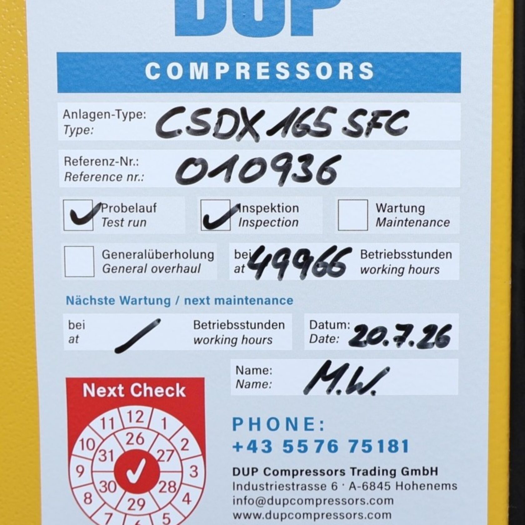 010936 Kaeser CSDX 165 SFC CSDX165SFC 14