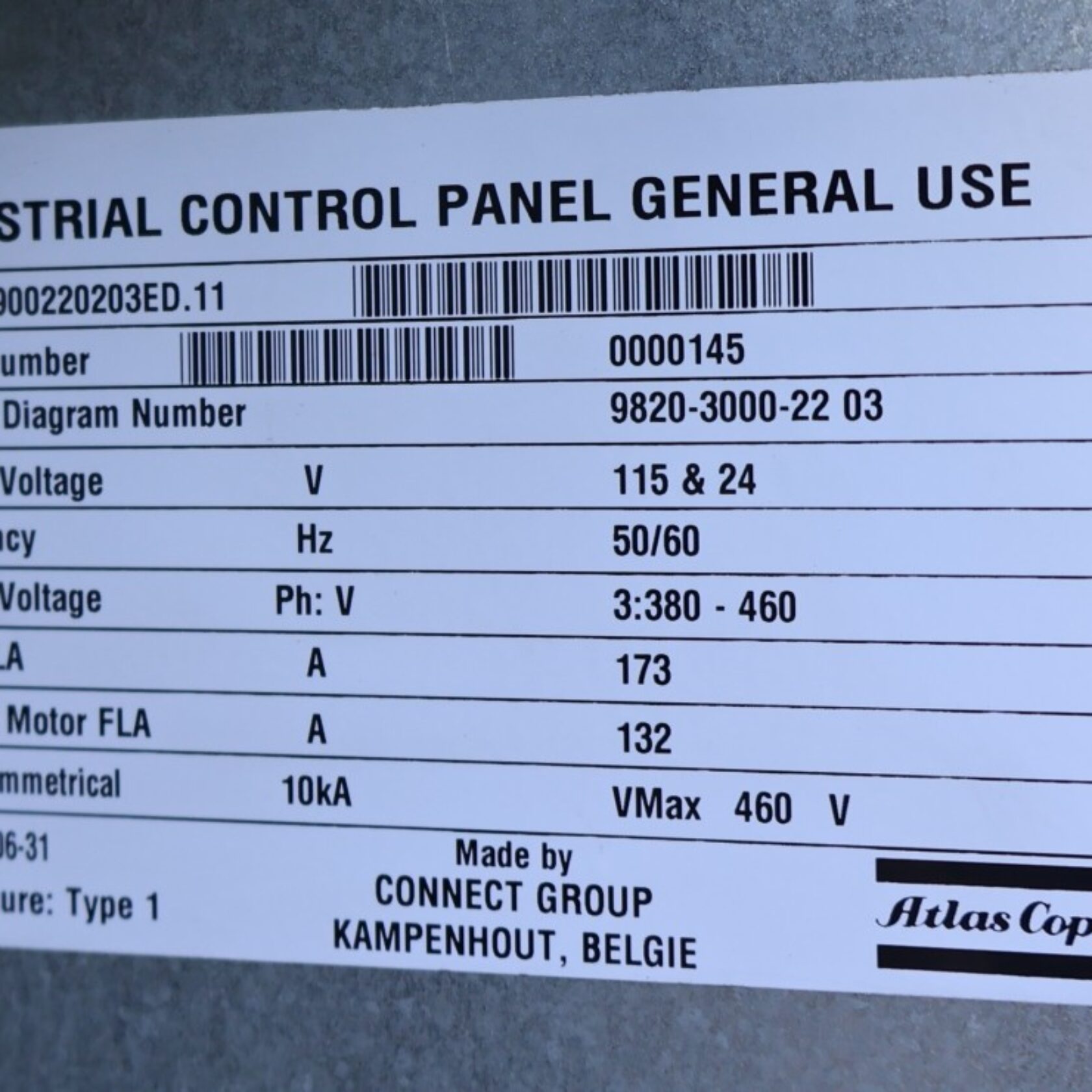 010956 Atlas Copco GA 75 VSD+ FF GA75VSD+FF 06