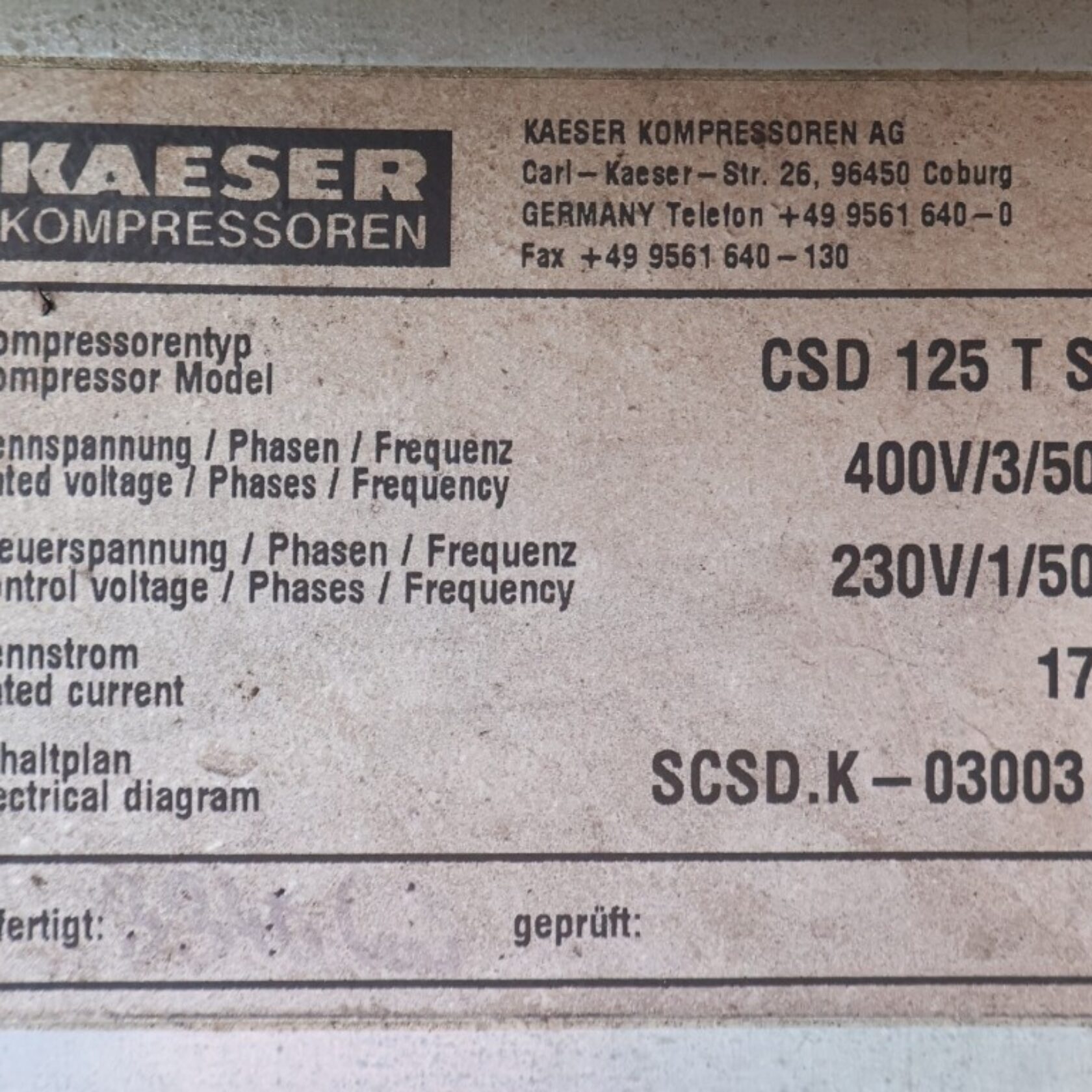 010859 Kaeser CSD 125 T SFC CSD125TSFC 06