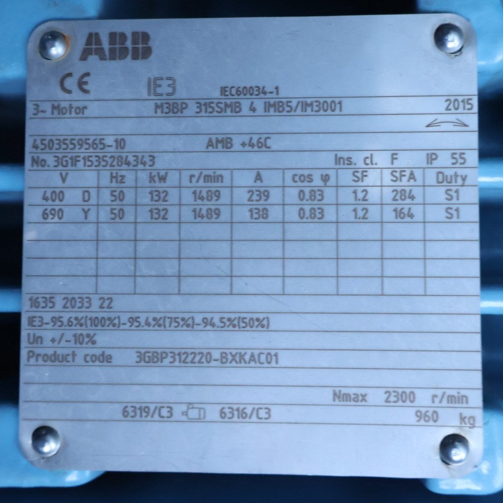 010928 Atlas Copco GA 132 FF GA132FF 13